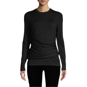 Derek Lam Black Cashmere Silk Blend Sweater